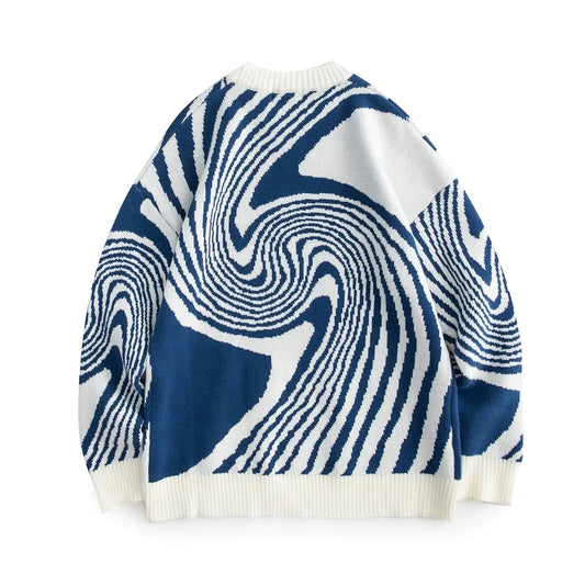 Ripple Thick Sweater - Japanese Winter Trend