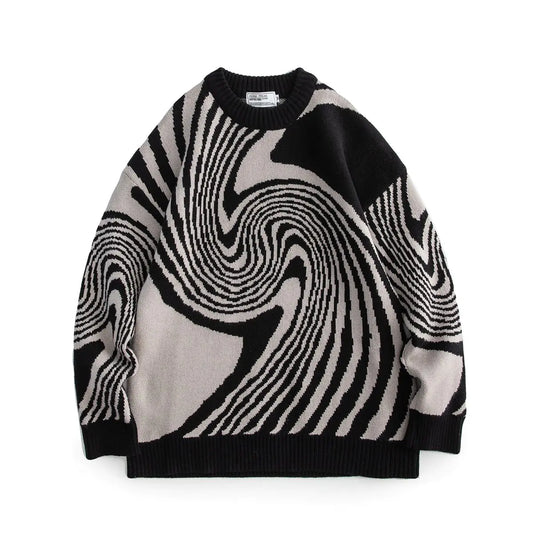 Ripple Thick Sweater - Japanese Winter Trend